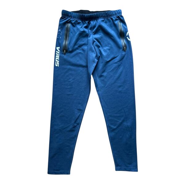 Virus Performance Unisex KL1 Active Recovery Gym Pants/ Joggers, Navy,Size Small - Picture 1 of 7